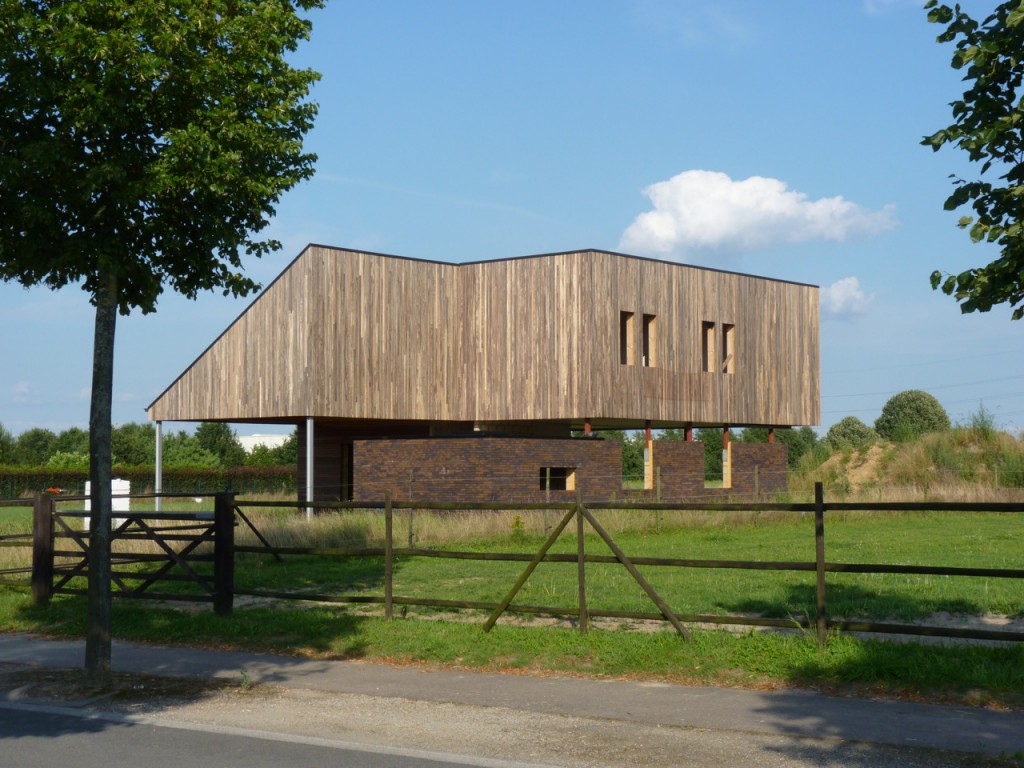 Gevel in hout - houten gevelbekleding